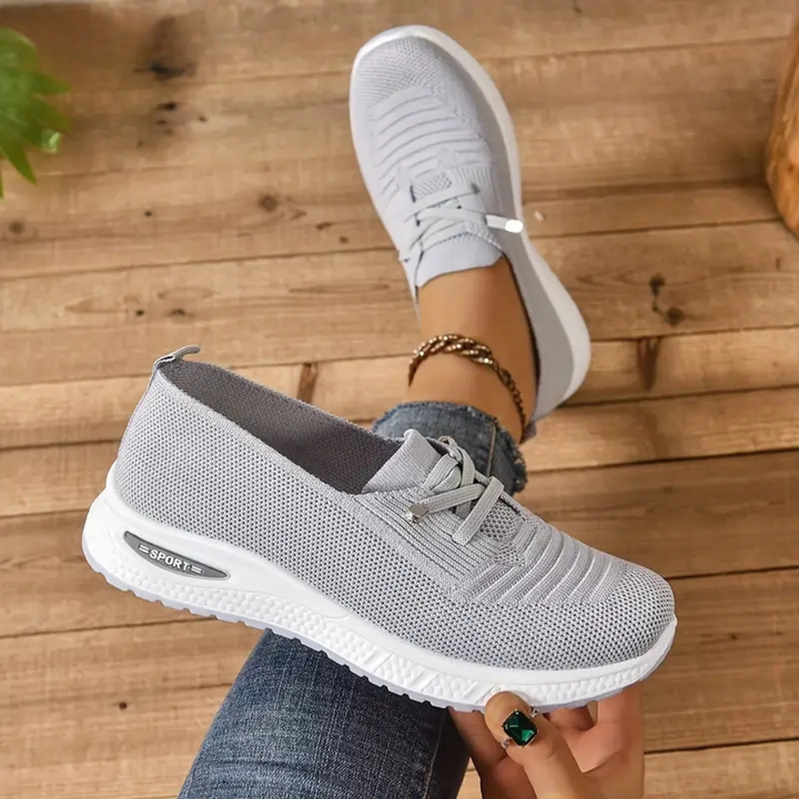 Women's Knit Orthopedic Slip-On Walking Sneakers