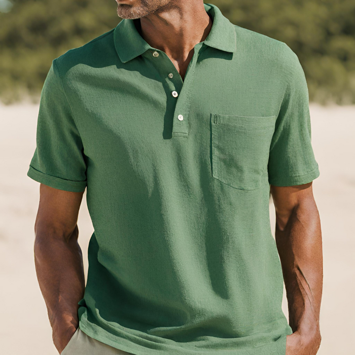 Men's Cotton Polo Shirt Summer Essential
