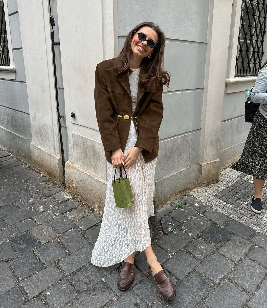 Women's Wool Blazer Oversized Jacket