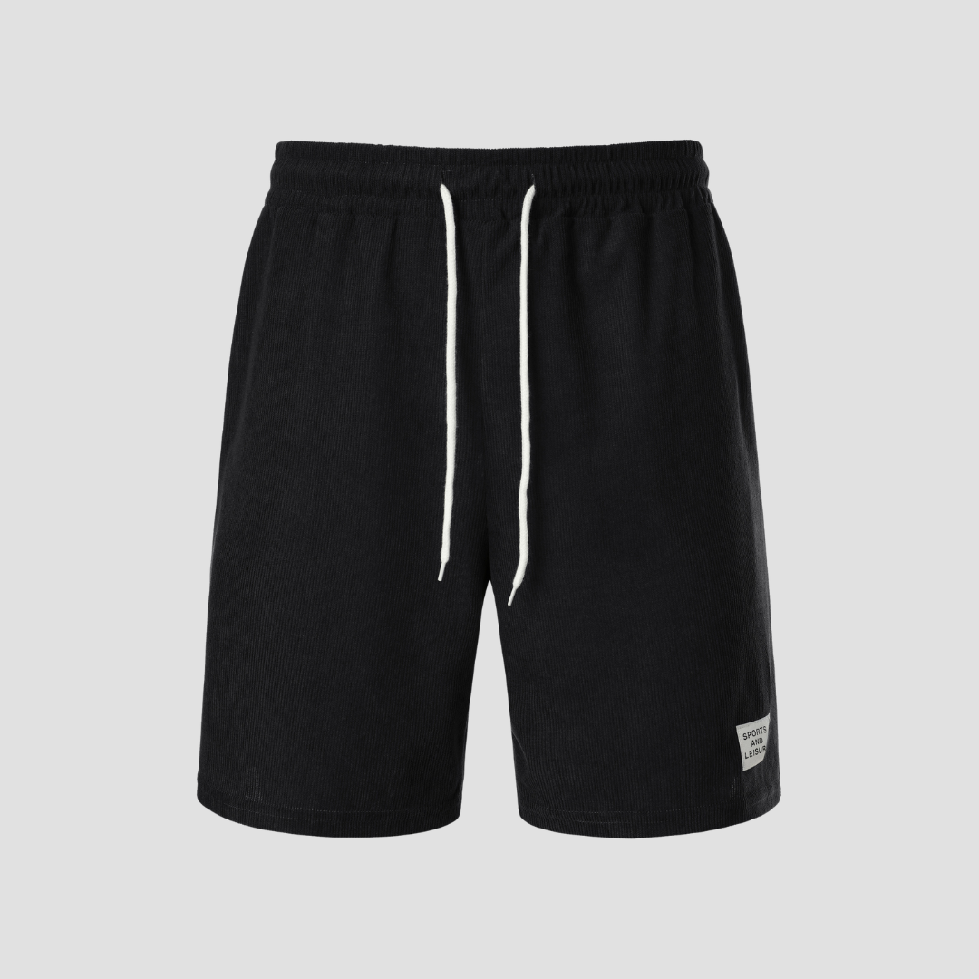 Men's Waffle Knit Casual Lounge Mesh Shorts