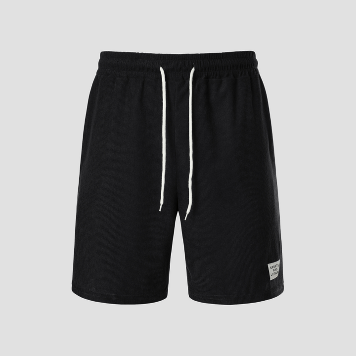Men's Waffle Knit Casual Lounge Mesh Shorts