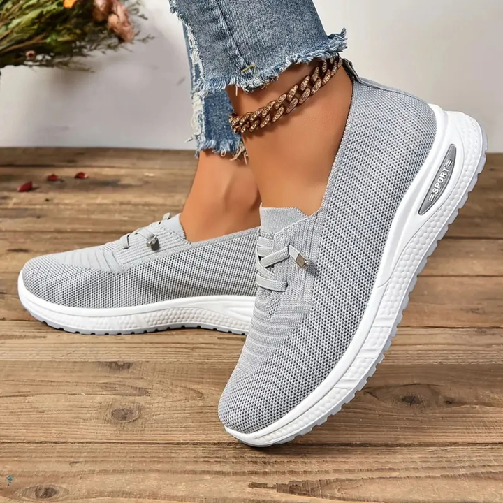 Women's Knit Orthopedic Slip-On Walking Sneakers