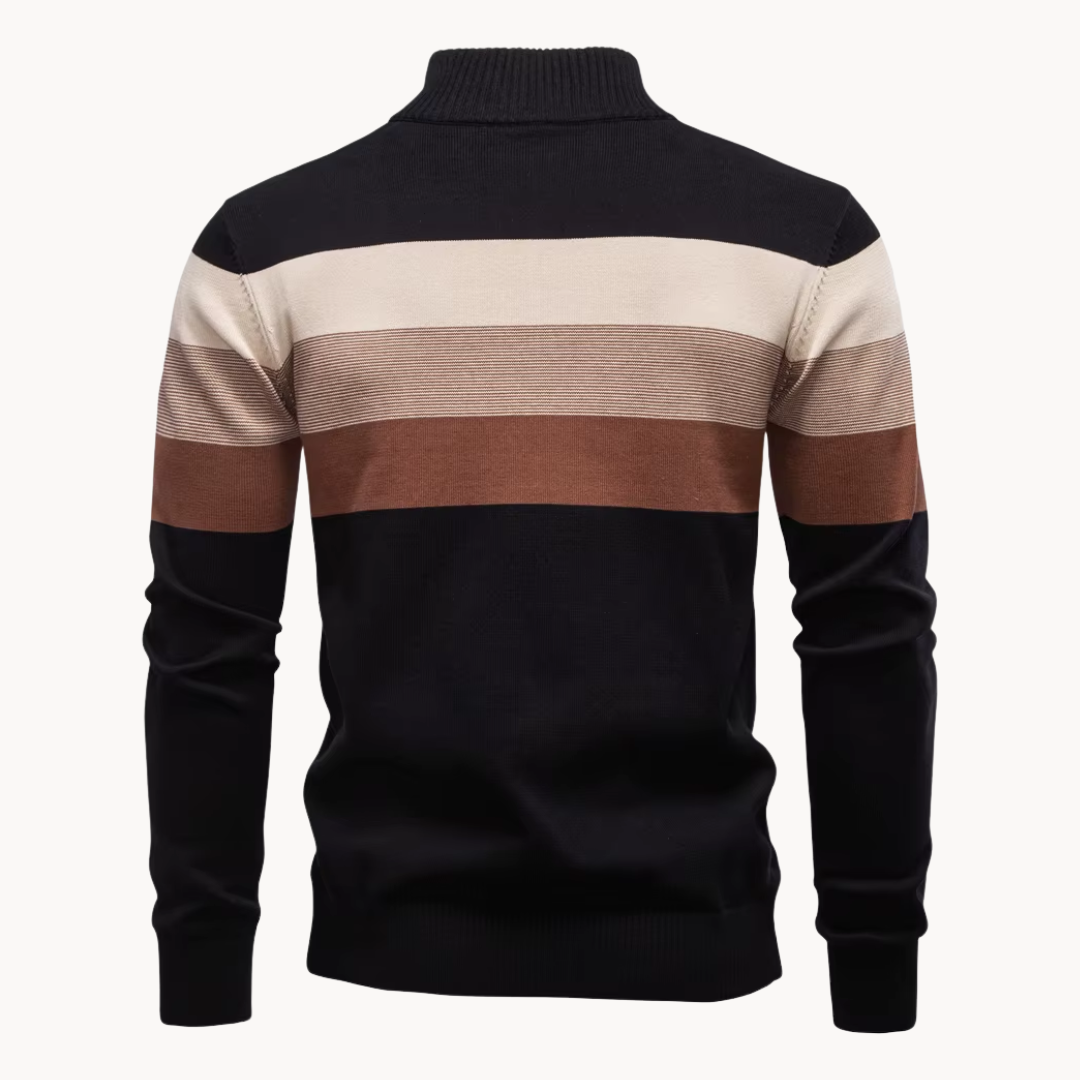 Men’s Merino Wool Quarter-Zip Sweater