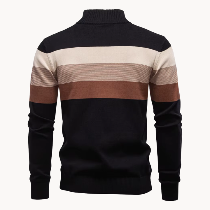Men’s Merino Wool Quarter-Zip Sweater