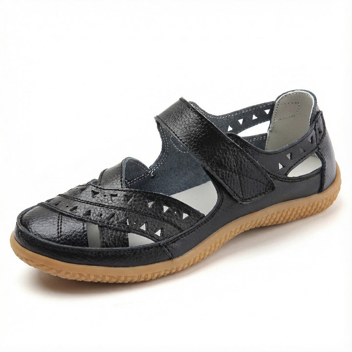 Women's Leather Sandals Orthopedic Walking Shoes Summer Sandals