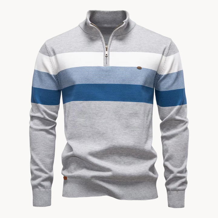 Men’s Merino Wool Quarter-Zip Sweater