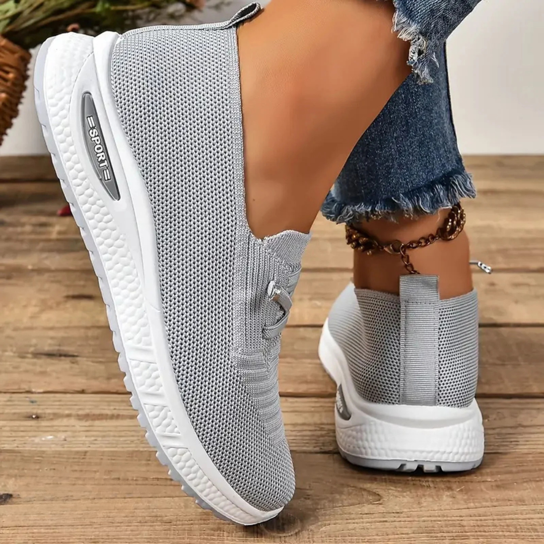 Women's Knit Orthopedic Slip-On Walking Sneakers