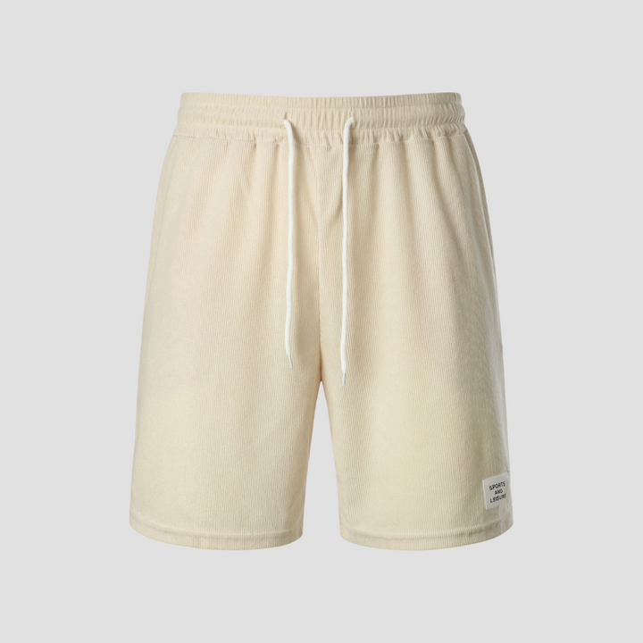 Men's Waffle Knit Casual Lounge Mesh Shorts