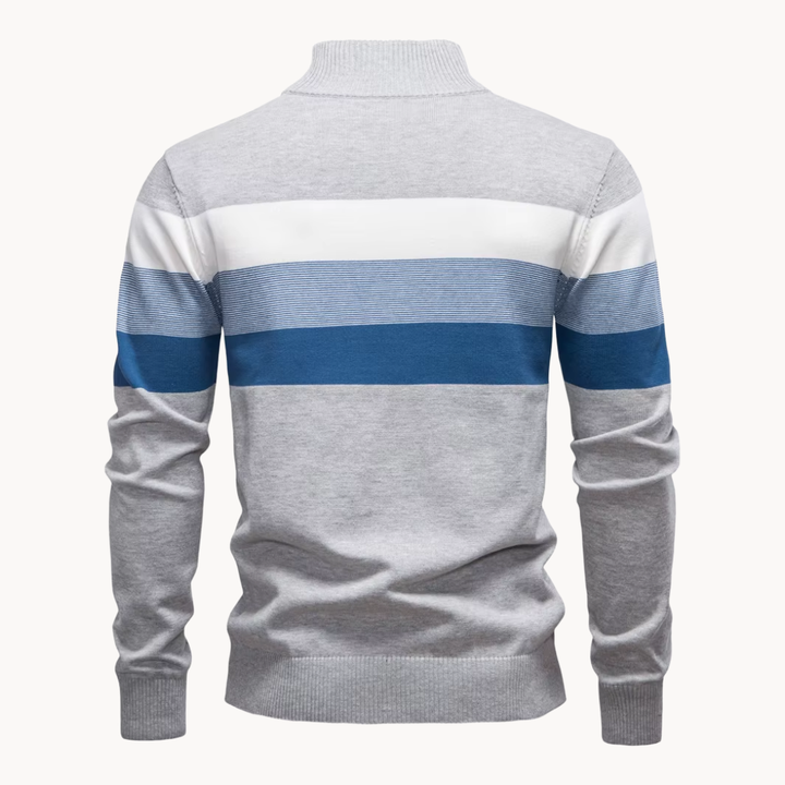 Men’s Merino Wool Quarter-Zip Sweater