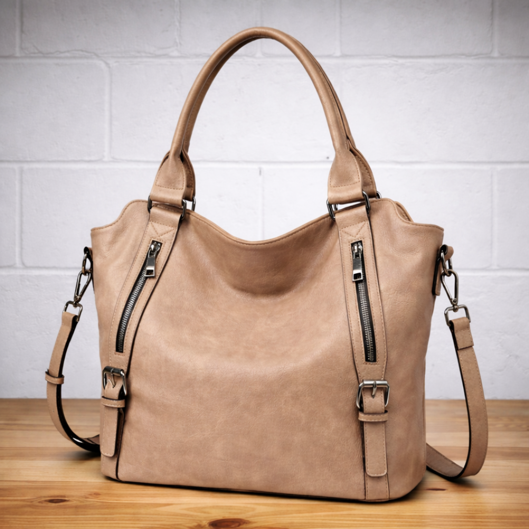Women's Faux Leather Hobo Bag Shoulder Handbag