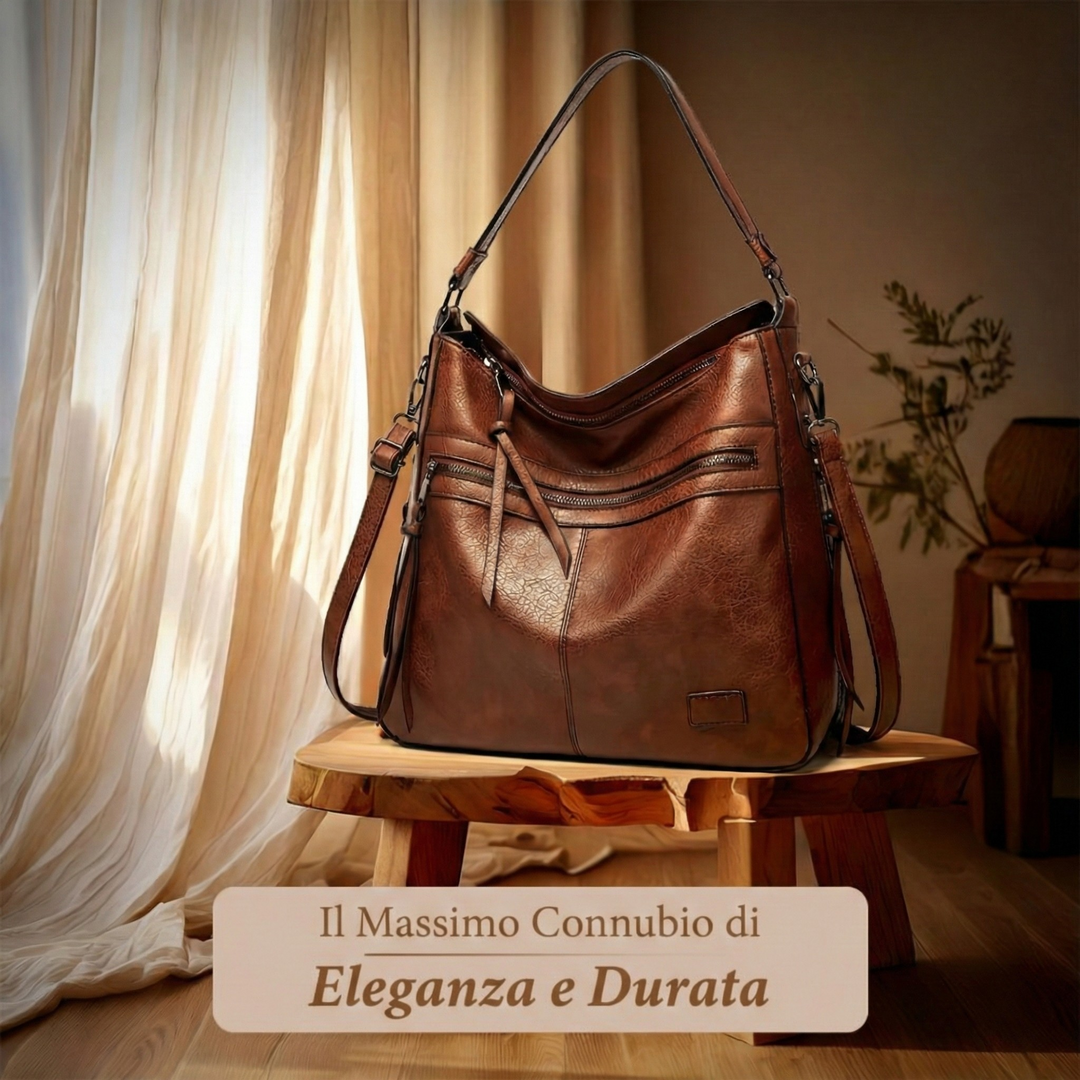 Women's Leather Satchel Handbag