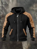 Men's Heavyweight Oversized Fleece Zip-Up Hoodie