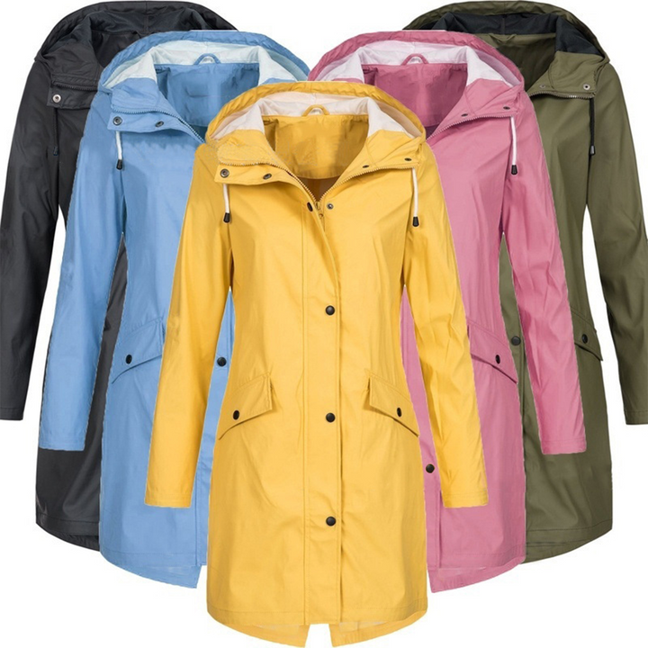 Women's Waterproof Hooded Fleece Jacket Coat