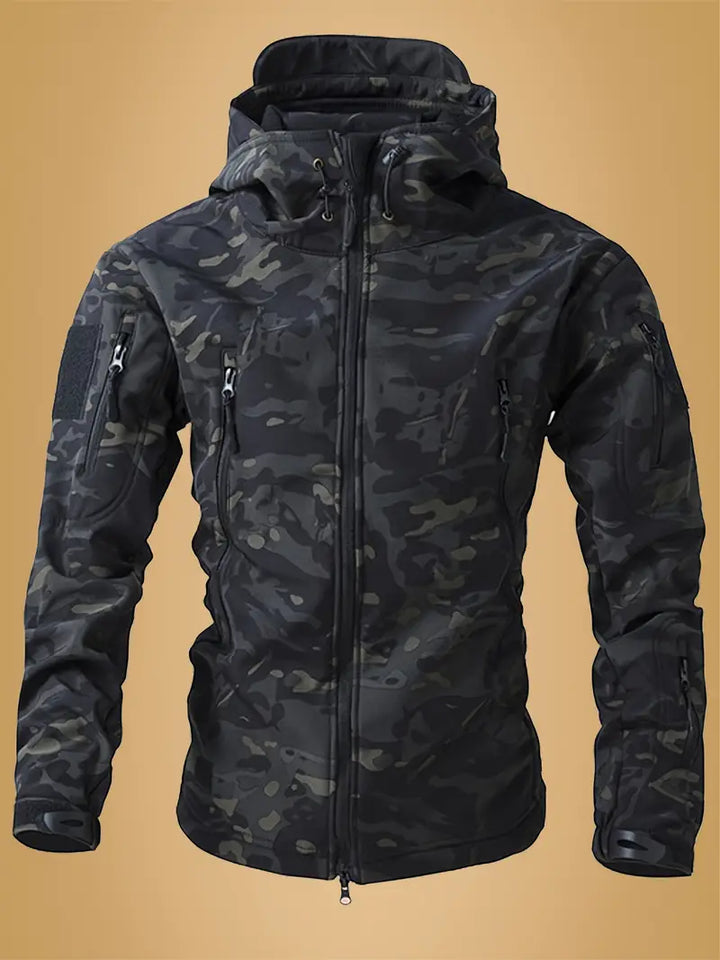 Men's Waterproof Tactical Fleece Jacket
