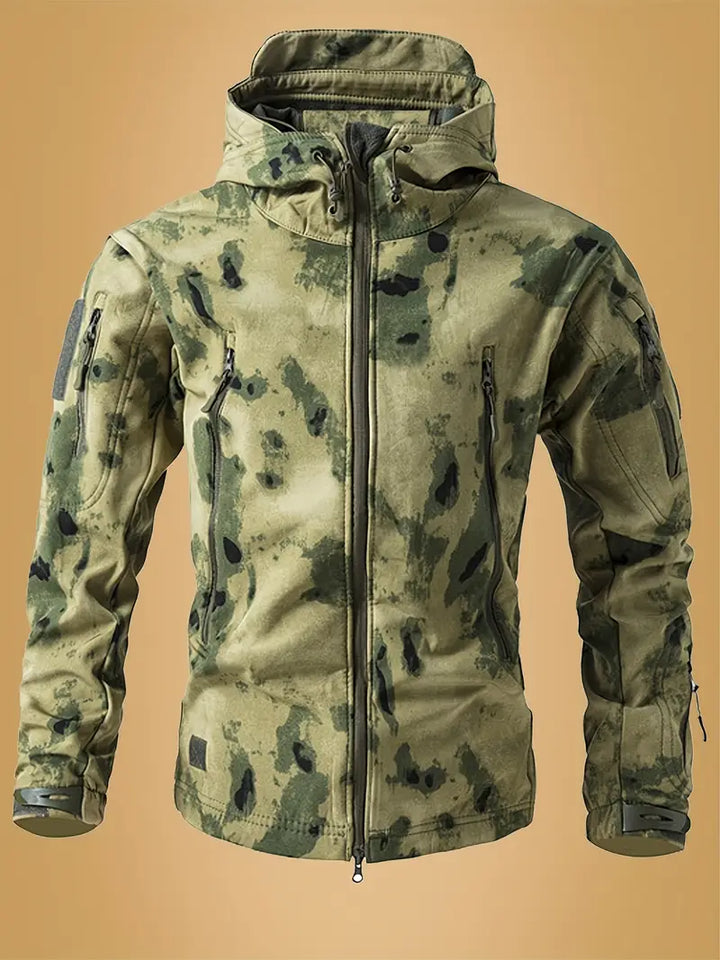 Men's Waterproof Tactical Fleece Jacket