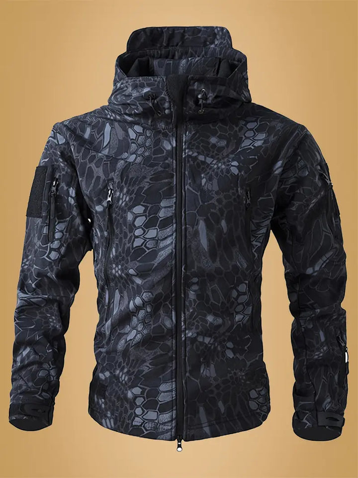 Men's Waterproof Tactical Fleece Jacket