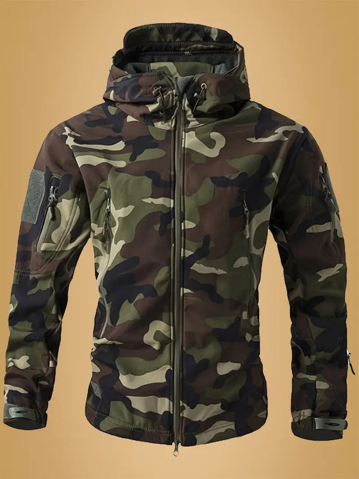 Men's Waterproof Tactical Fleece Jacket