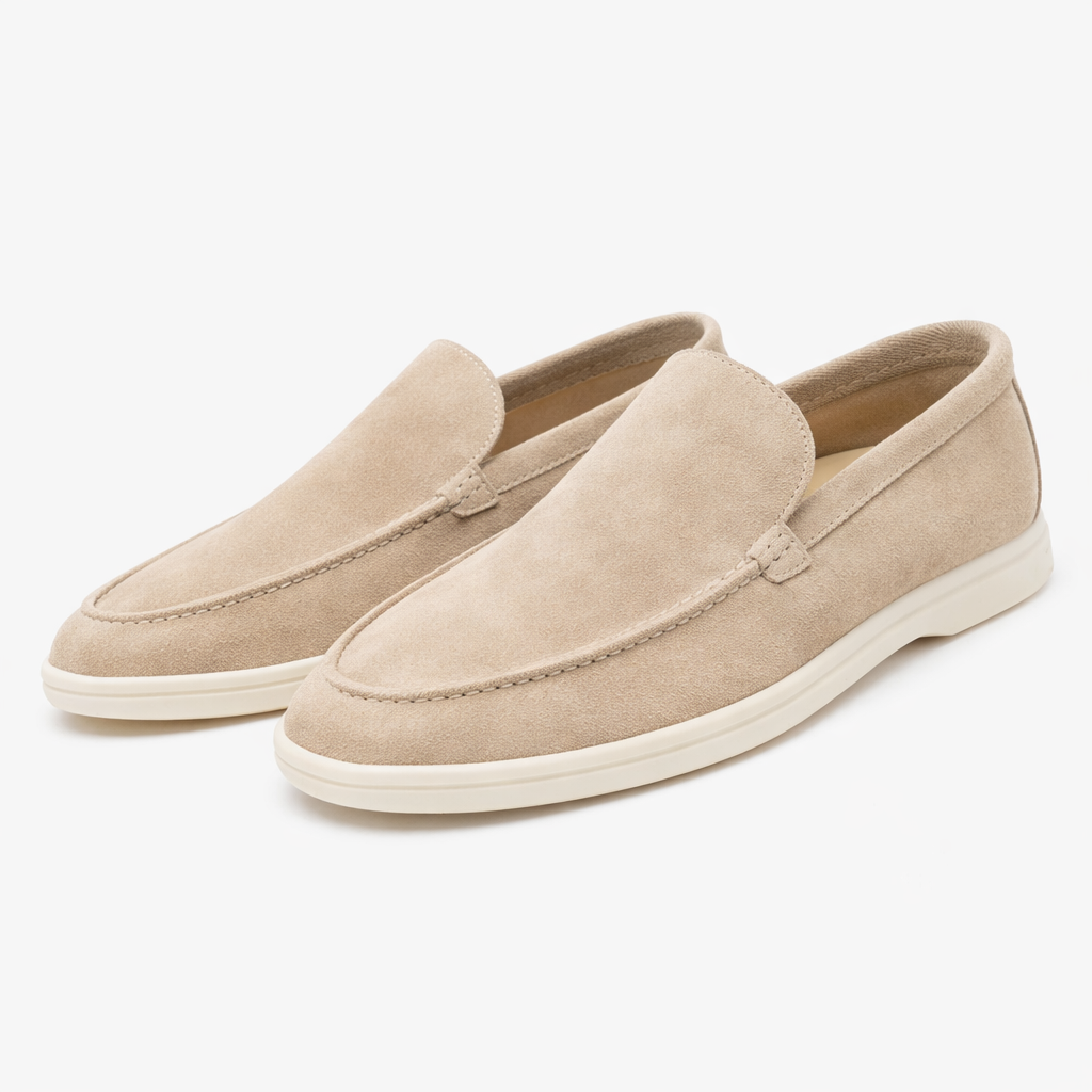 Men's Suede Slip-On Driving Loafers