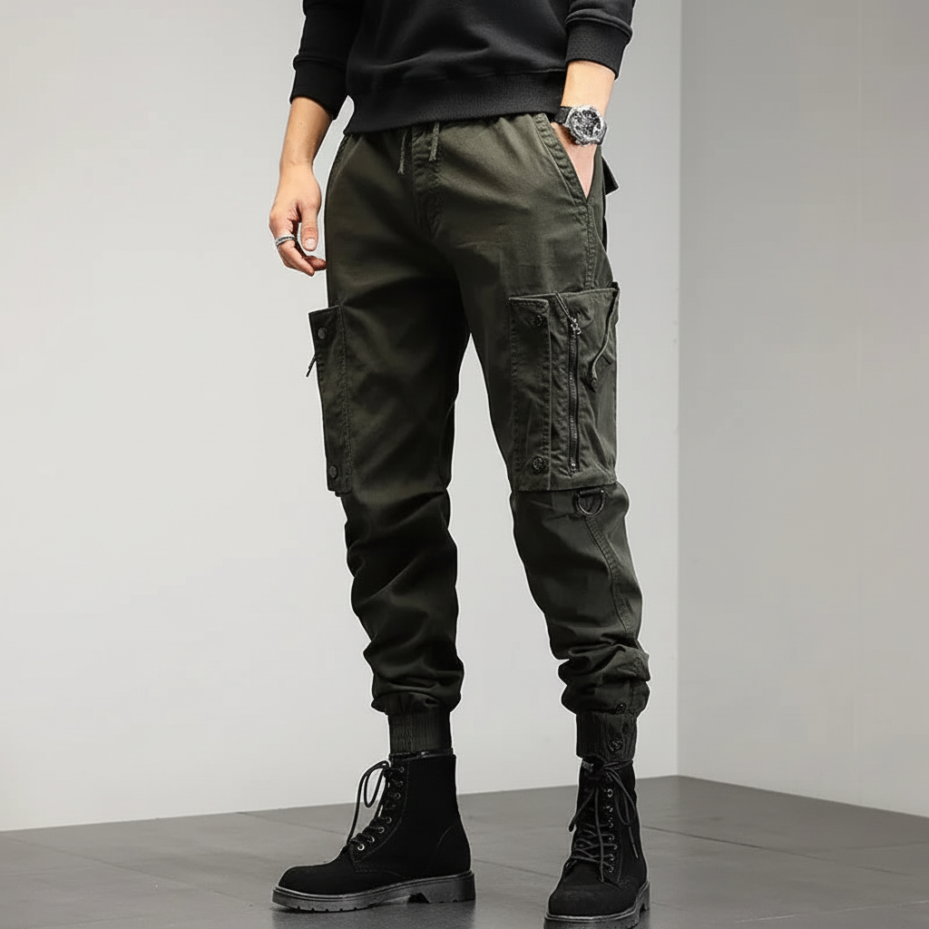 Men's Heavyweight Fleece Cargo Sweatpants