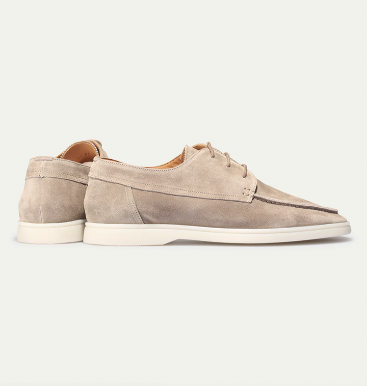 Suede Leather Loafers Men’s Summer Casual Slip-On Shoes