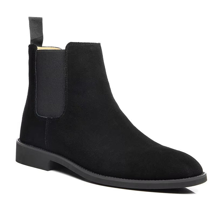 Men's Suede Leather Chelsea Boots