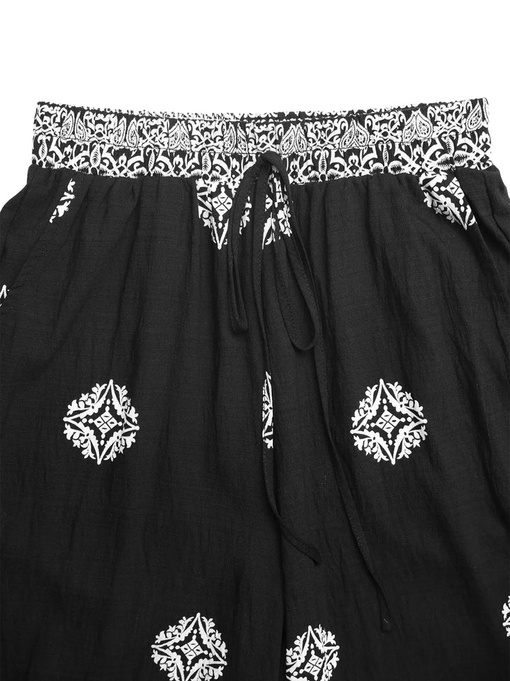 Women's Linen Wide Leg Palazzo Pants