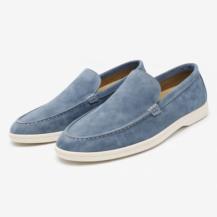 Men's Suede Slip-On Driving Loafers
