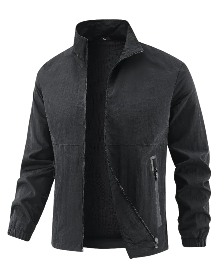 Men's Lightweight Tailored Nylon Casual Jacket