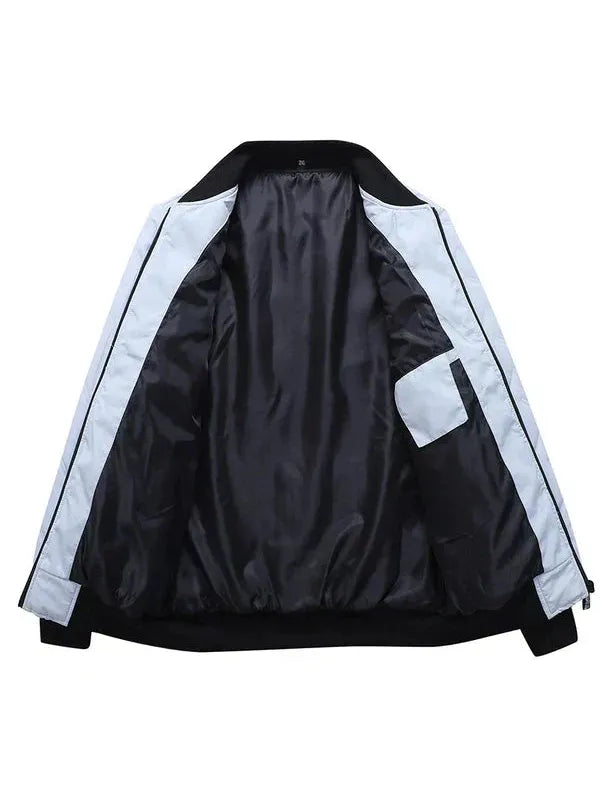Men’s Nylon Stand-Collar Padded Puffer Jacket