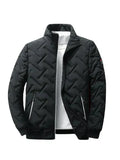 Men’s Nylon Stand-Collar Padded Puffer Jacket