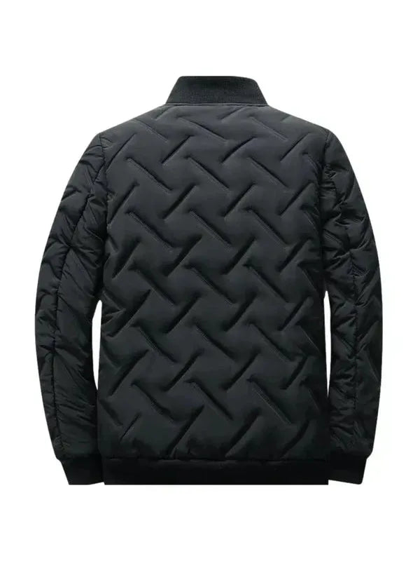 Men’s Nylon Stand-Collar Padded Puffer Jacket
