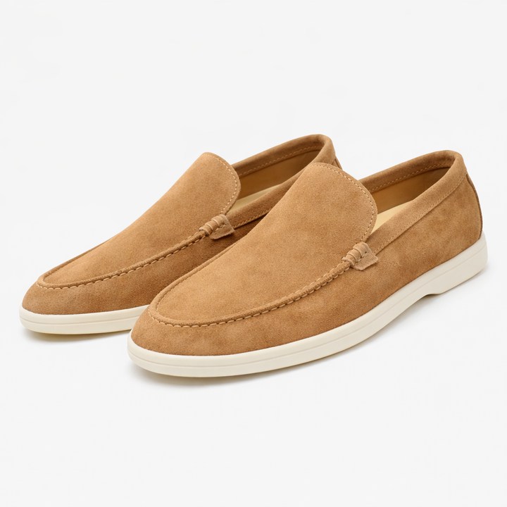 Men's Suede Slip-On Driving Loafers