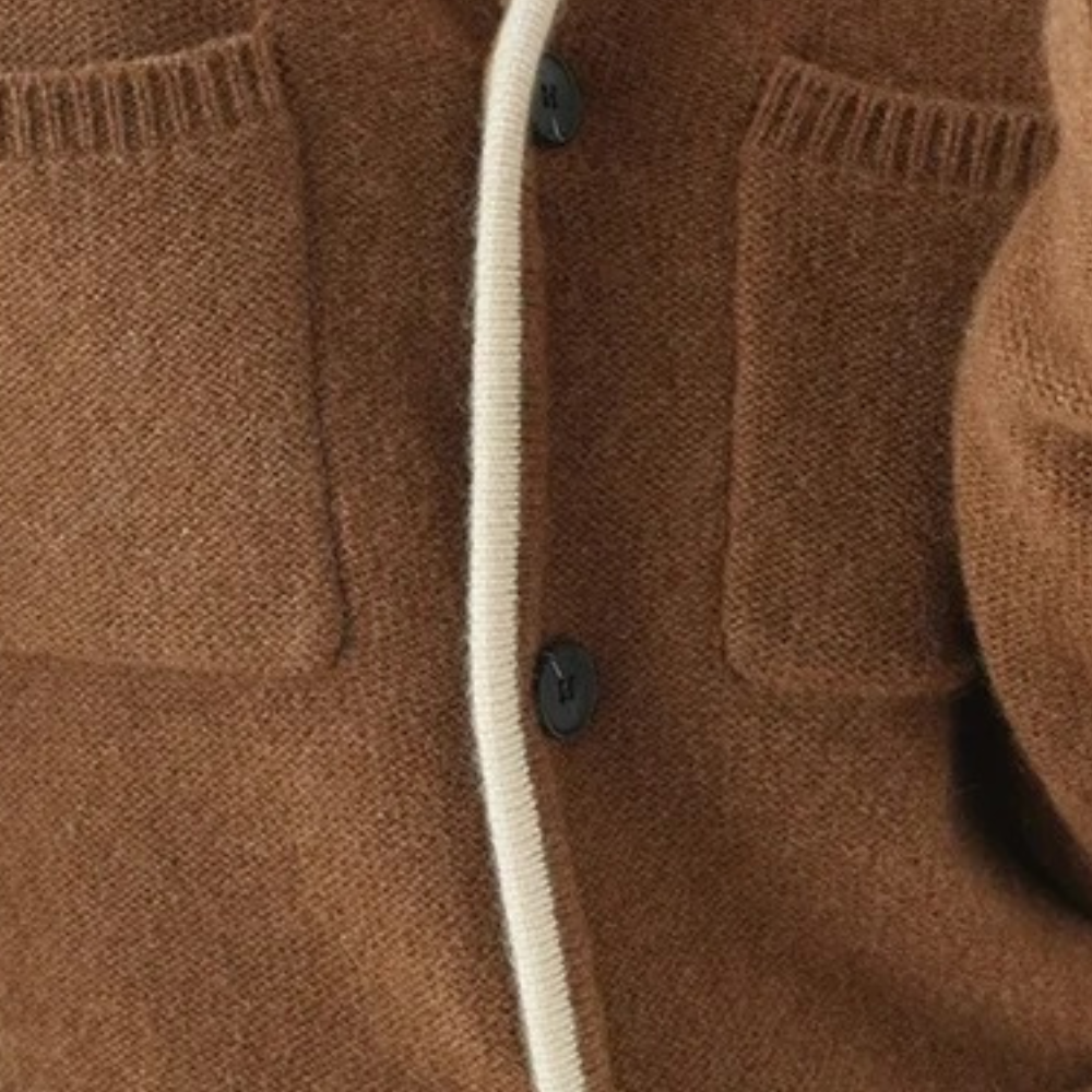 Women's Merino Wool Knit Button Front Cardigan Jacket