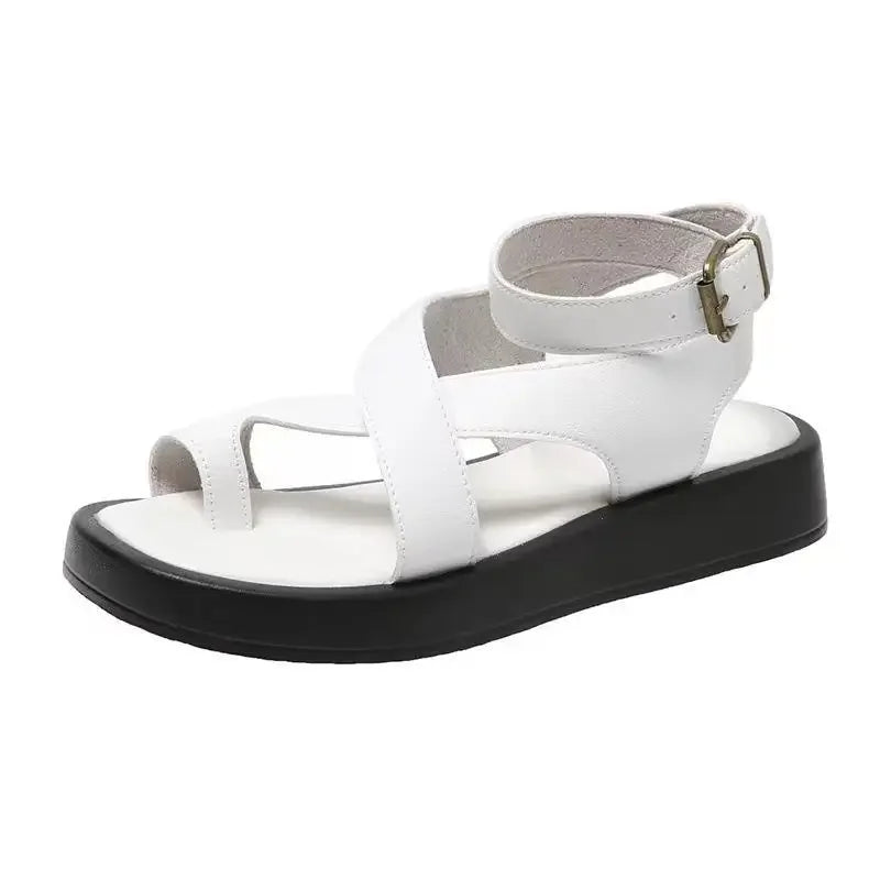 Women’s Leather Orthotic Arch-Support Sandals