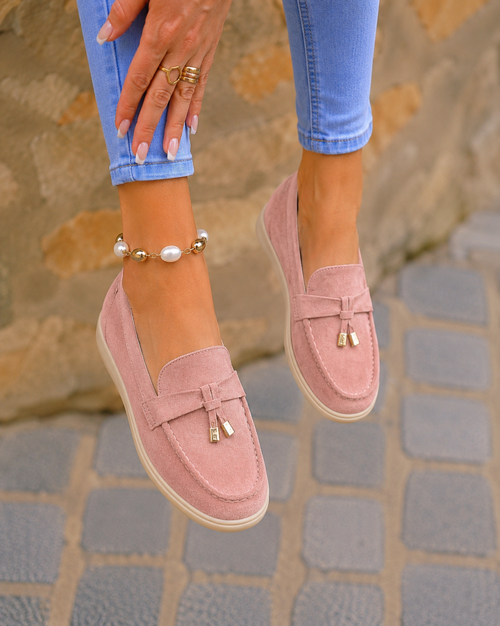 Women’s Leather Orthopedic Cushioned Slip-On Loafers