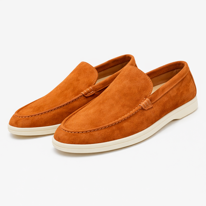 Men's Suede Slip-On Driving Loafers