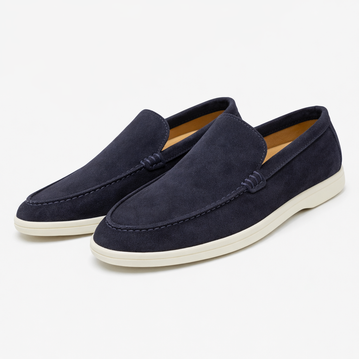 Men's Suede Slip-On Driving Loafers