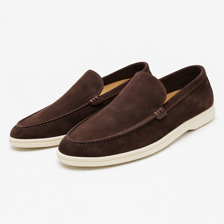 Men's Suede Slip-On Driving Loafers