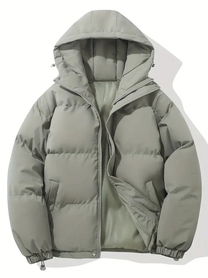 Puffer Jacket Womens Fleece Hooded Coat