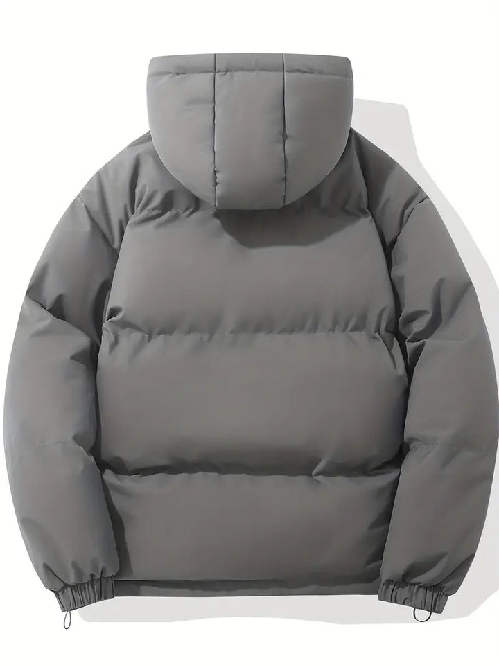 Puffer Jacket Womens Fleece Hooded Coat