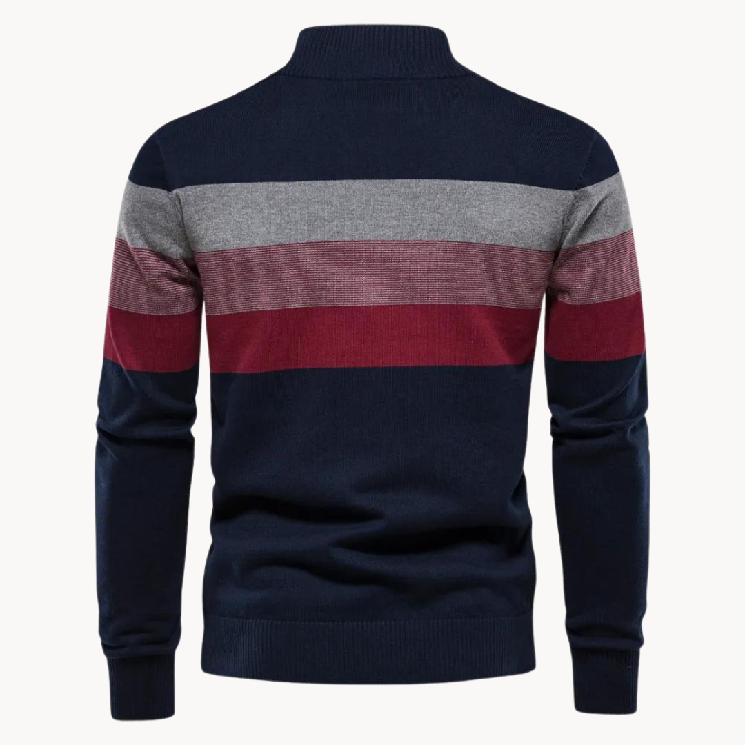 Men’s Merino Wool Quarter-Zip Sweater