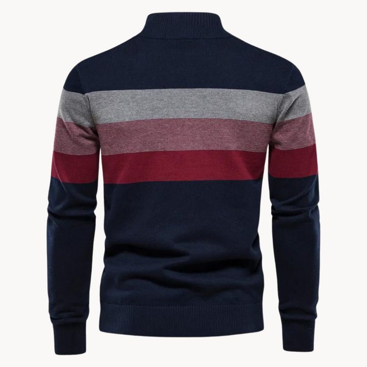 Men’s Merino Wool Quarter-Zip Sweater
