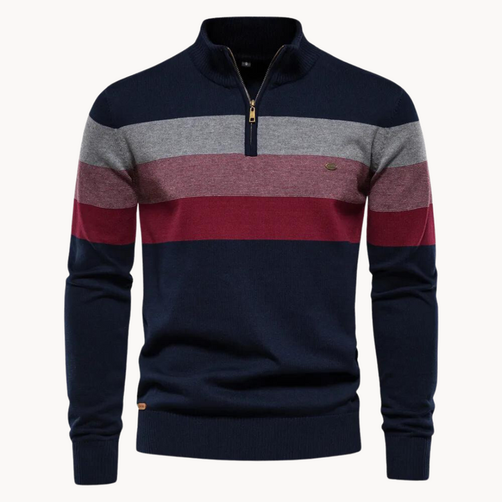 Men’s Merino Wool Quarter-Zip Sweater