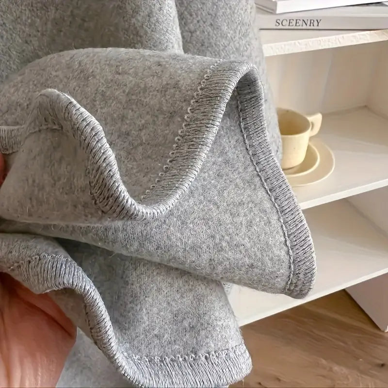 Women's Linen Draped Shawl Wrap Cape