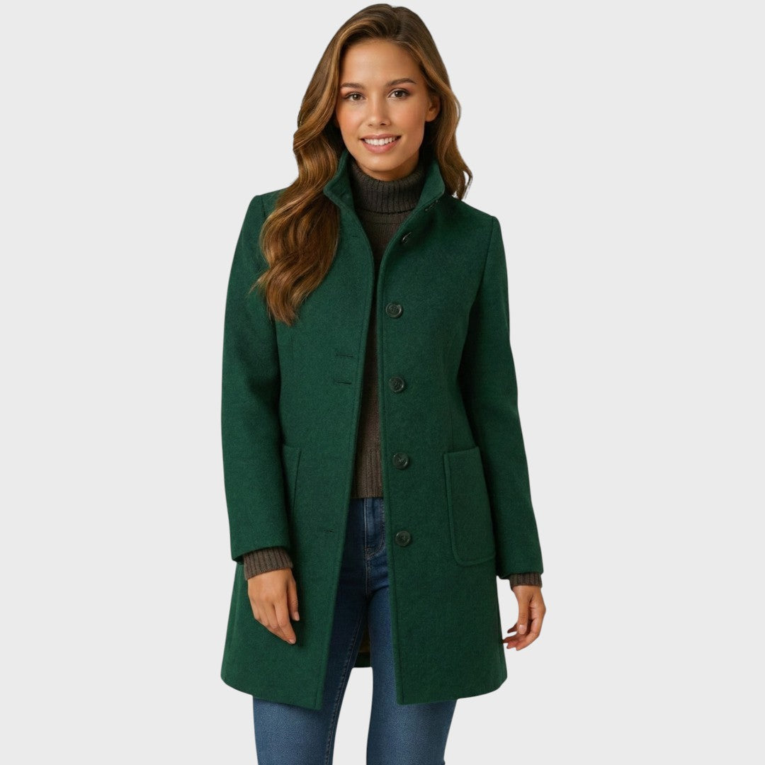 Women's Wool Coat Long Jacket Outerwear