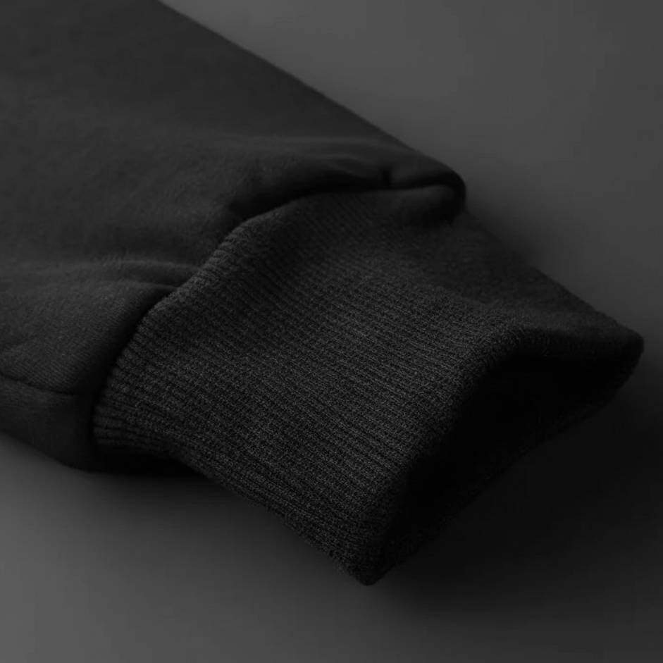 Sweat-shirt à capuche zippé pour homme, doublé en polaire