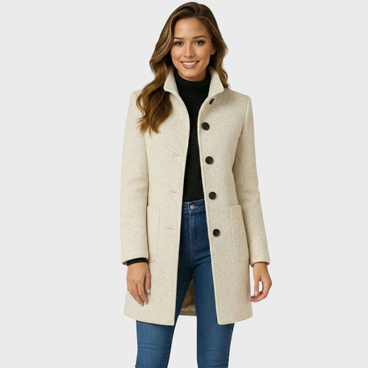 Women's Wool Coat Long Jacket Outerwear