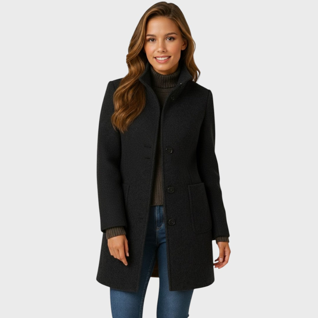 Women's Wool Coat Long Jacket Outerwear
