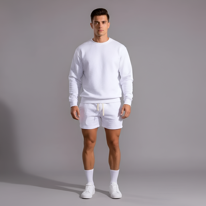 Men's Fleece Gym Athletic Training Sweat Shorts