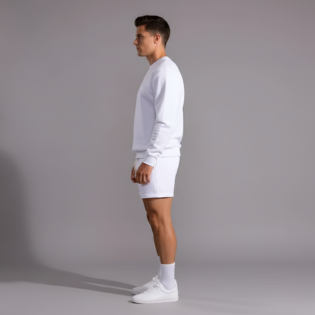 Men's Fleece Gym Athletic Training Sweat Shorts